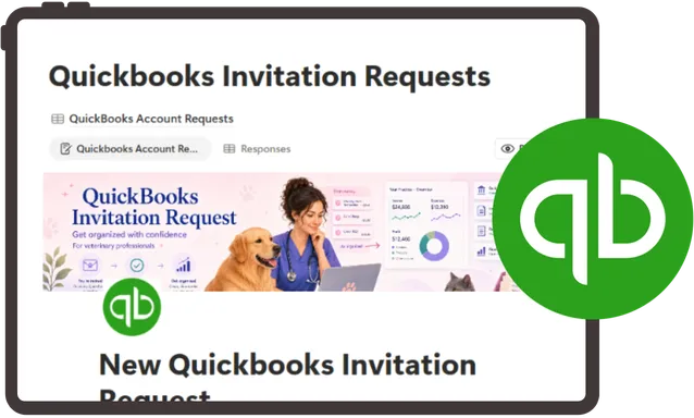 QuickBooks Invitation Request preview